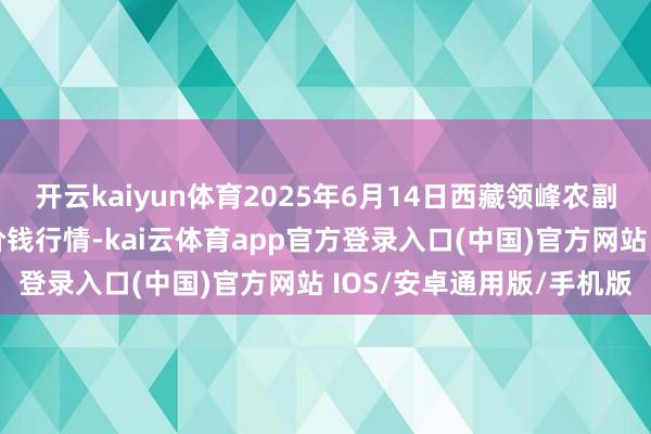 开云kaiyun体育2025年6月14日西藏领峰农副家具筹画处理有限公司价钱行情-kai云体育app官方登录入口(中国)官方网站 IOS/安卓通用版/手机版